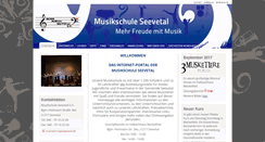 Desktop Screenshot of musikschule-seevetal.de